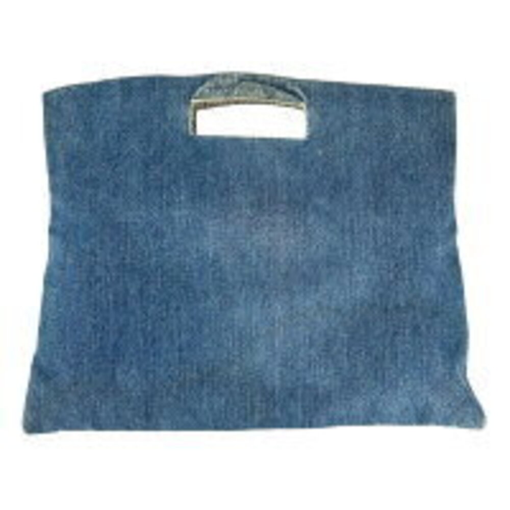 Chanel Blue Matelasse Denim Bag Shoulder